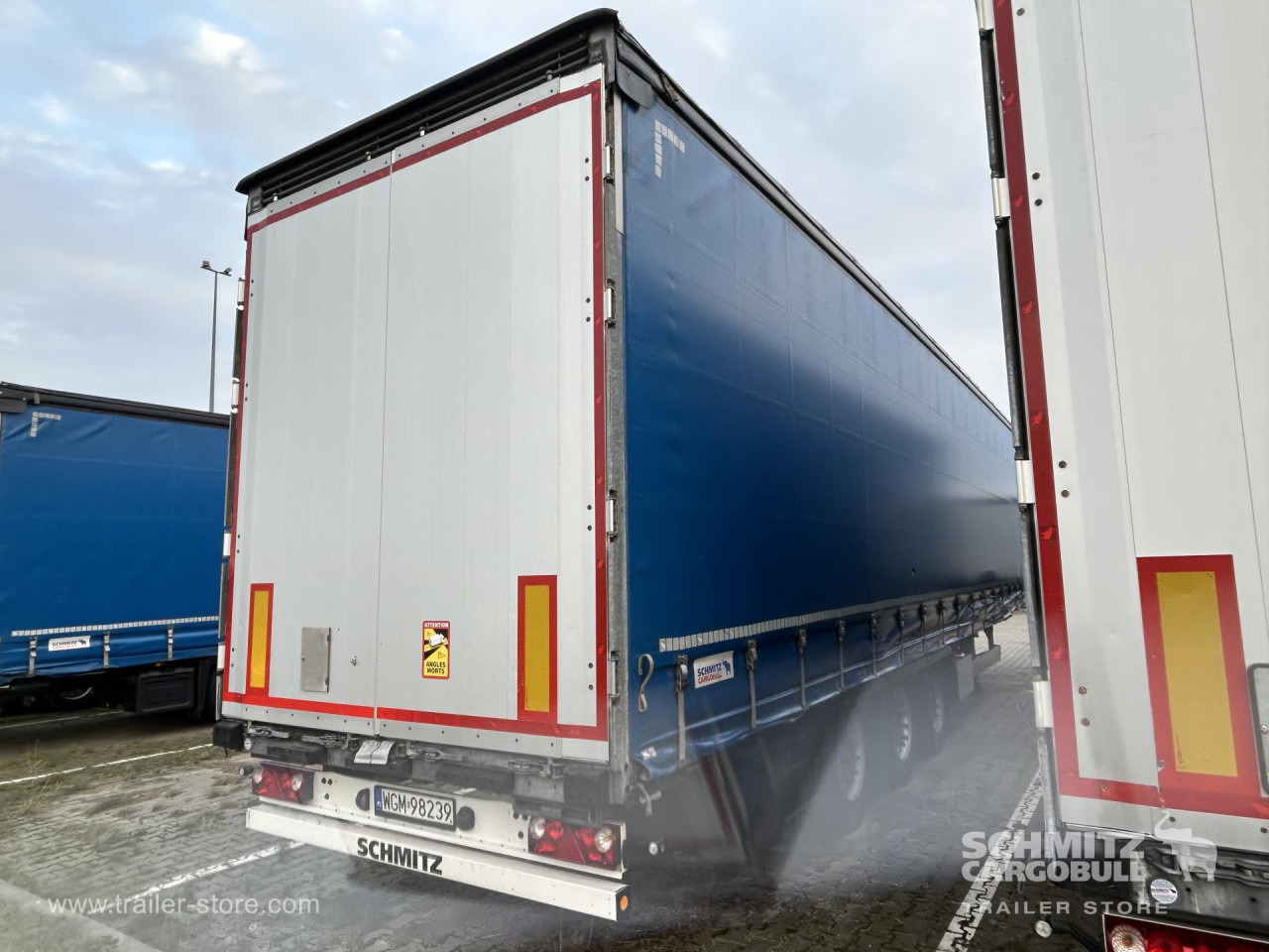 SCHMITZ Curtainsider Mega - Curtainsider semi-trailer: picture 2 SCHMITZ Curtainsider Mega - Curtainsider semi-trailer: picture 2