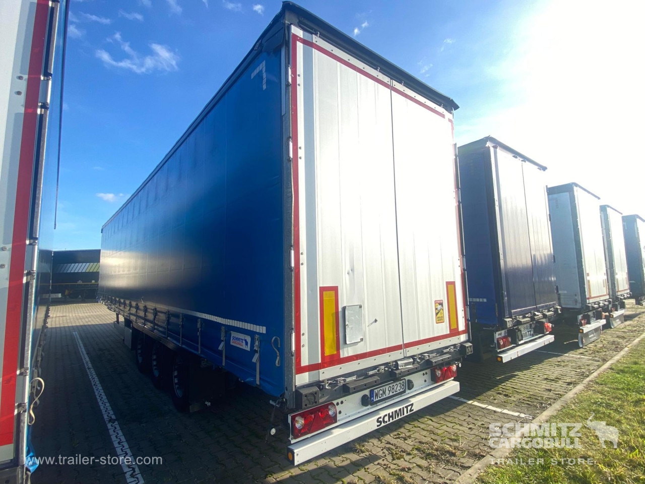 Curtainsider semi-trailer SCHMITZ Curtainsider Mega: picture 6 Curtainsider semi-trailer SCHMITZ Curtainsider Mega: picture 6