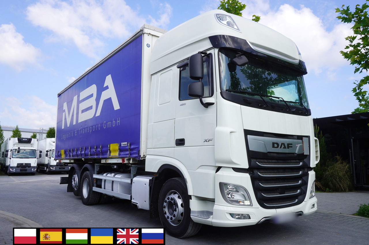 DAF XF 480 SSC / Curtainsider 19 EPAL / 2021 - Curtainsider truck: picture 1 DAF XF 480 SSC / Curtainsider 19 EPAL / 2021 - Curtainsider truck: picture 1