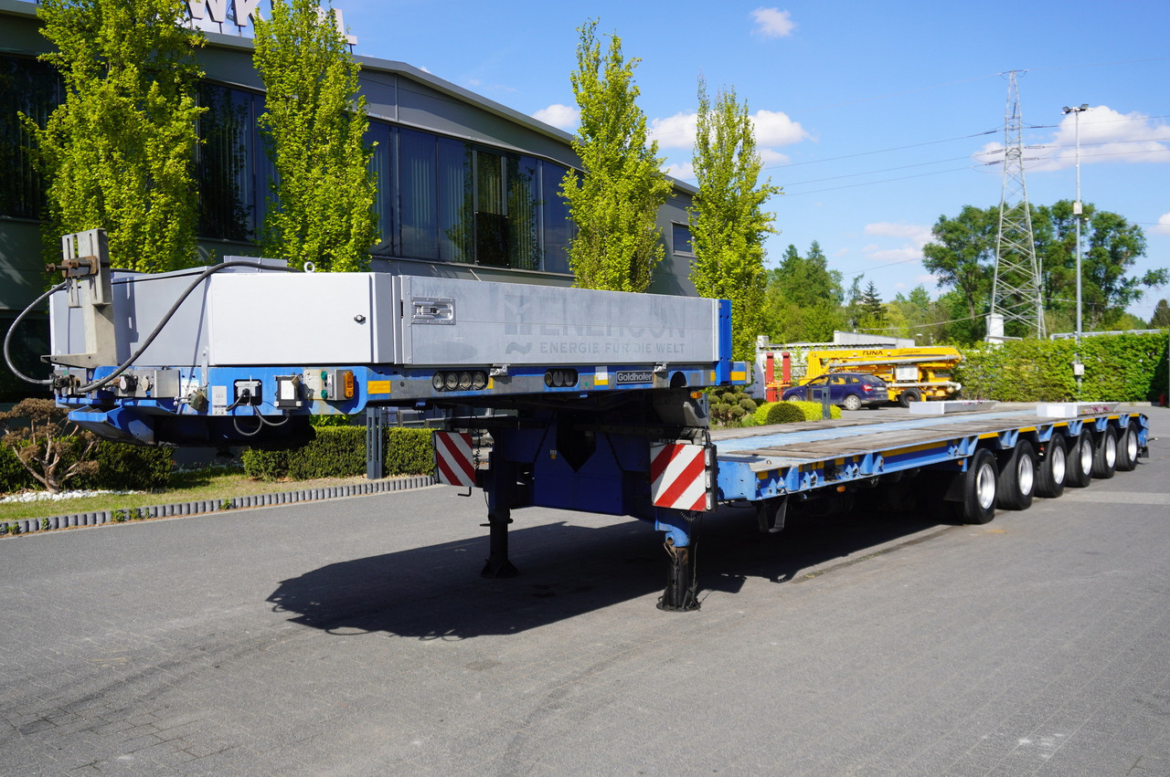 GOLDHOFER STZ-L6-62/80 / 6 axles / 61 T load cap. / Add. permissions - Low loader semi-trailer: picture 3 GOLDHOFER STZ-L6-62/80 / 6 axles / 61 T load cap. / Add. permissions - Low loader semi-trailer: picture 3