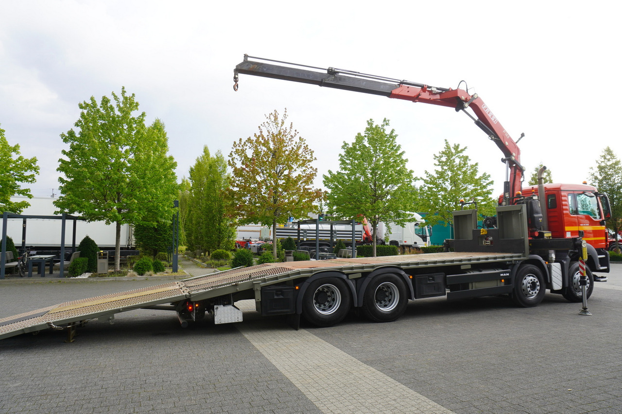 MAN TGS 35.360 E5 8x2 / FASSI F165 / 5.4 T cap. / 8.25 m reach - Autotransporter truck, Crane truck: picture 4 MAN TGS 35.360 E5 8x2 / FASSI F165 / 5.4 T cap. / 8.25 m reach - Autotransporter truck, Crane truck: picture 4