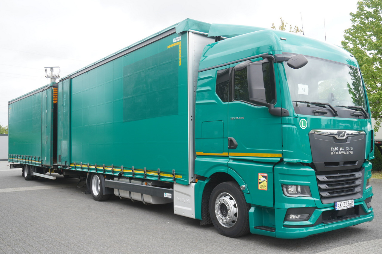 MAN TGX 18.470 / Trailer 19 EPAL / Curtainsider 19 EPAL / 2022 / Retarder / 15 units - Curtainsider truck: picture 2 MAN TGX 18.470 / Trailer 19 EPAL / Curtainsider 19 EPAL / 2022 / Retarder / 15 units - Curtainsider truck: picture 2