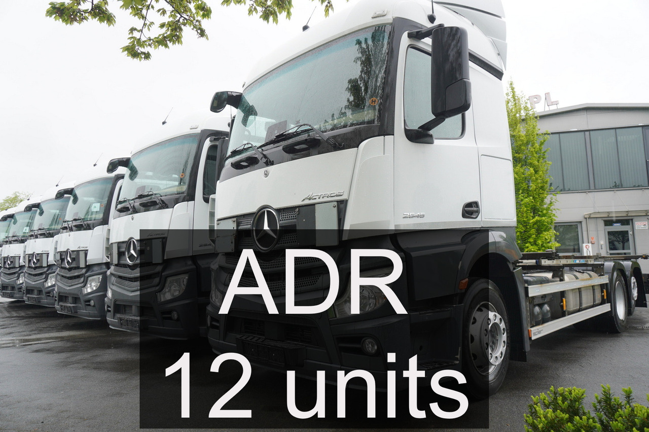 MERCEDES-BENZ Actros 2545 6×2 MP5 / FULL ADR / 12 units - Container transporter/ Swap body truck: picture 1 MERCEDES-BENZ Actros 2545 6×2 MP5 / FULL ADR / 12 units - Container transporter/ Swap body truck: picture 1