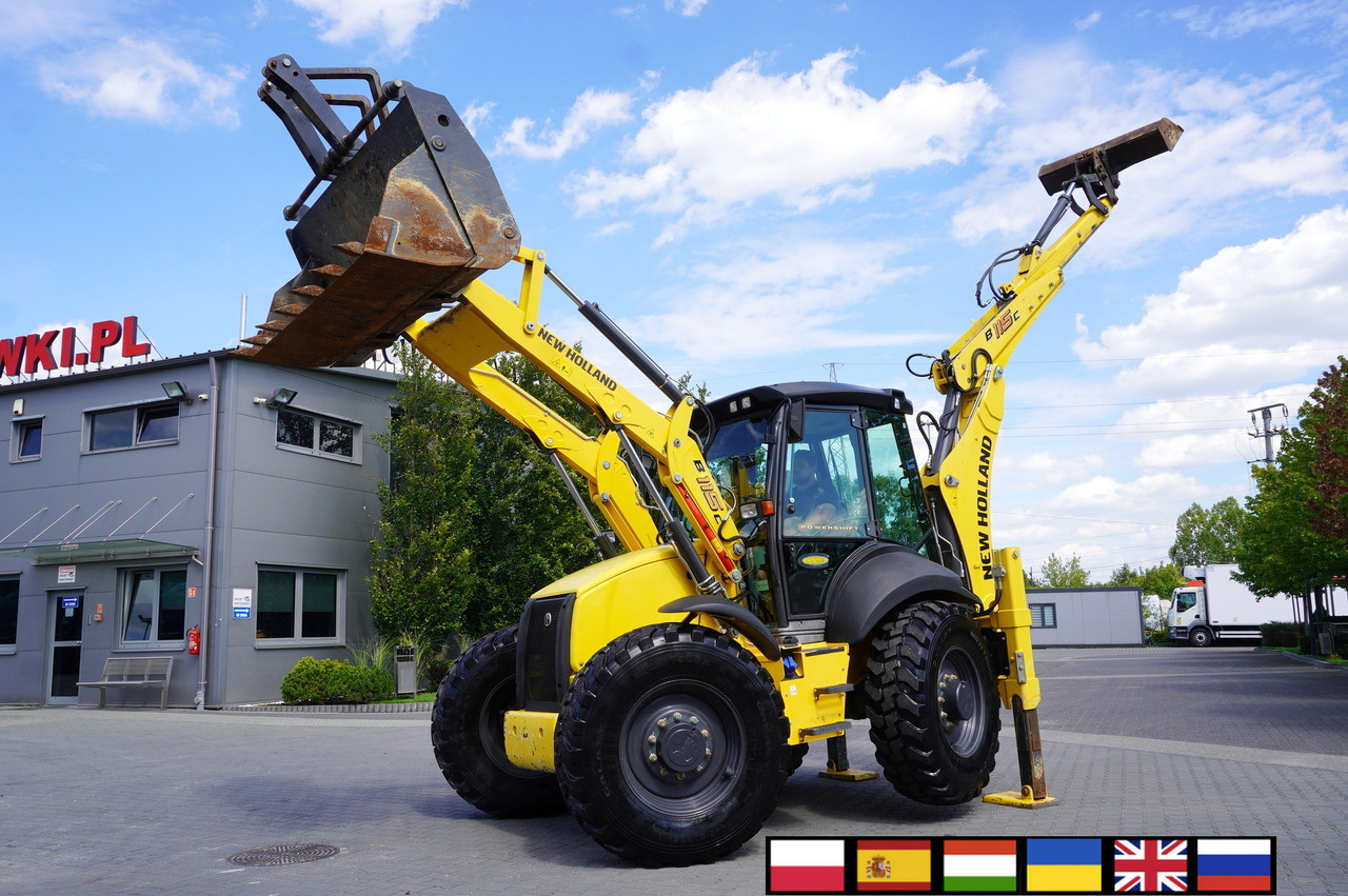 NEW HOLLAND B 115 C backhoe loader / 1000 MTH ! / 2021 - Backhoe loader: picture 1 NEW HOLLAND B 115 C backhoe loader / 1000 MTH ! / 2021 - Backhoe loader: picture 1
