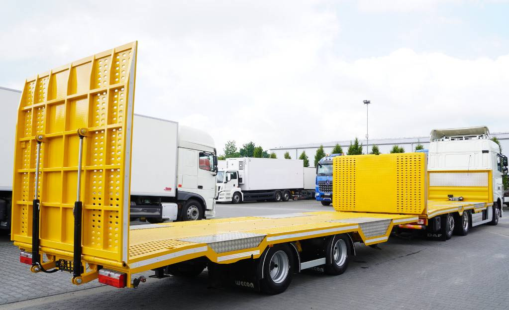 WECON trailer with a new tow truck body y.2023 - Low loader trailer: picture 4 WECON trailer with a new tow truck body y.2023 - Low loader trailer: picture 4