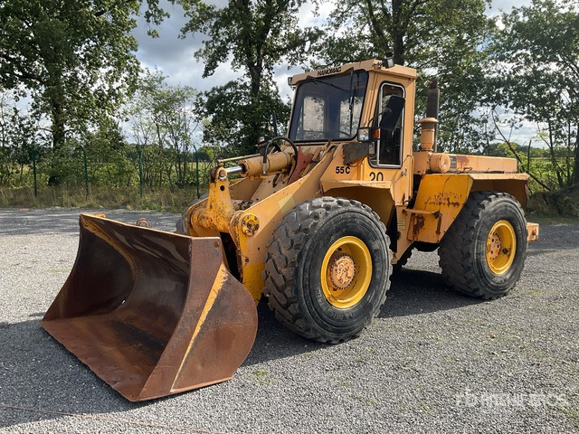 1984 Hanomag 55C Wheel Loader - Wheel loader: picture 2 1984 Hanomag 55C Wheel Loader - Wheel loader: picture 2