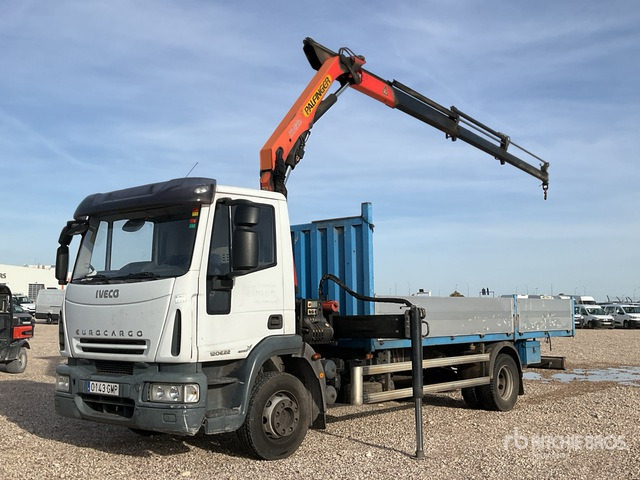 2008 Iveco Eurocargo 120E22 2005 Palfinger PK7501 Articulat ... Flatbed Truck with Crane - Dropside/ Flatbed truck, Crane truck: picture 1 2008 Iveco Eurocargo 120E22 2005 Palfinger PK7501 Articulat ... Flatbed Truck with Crane - Dropside/ Flatbed truck, Crane truck: picture 1