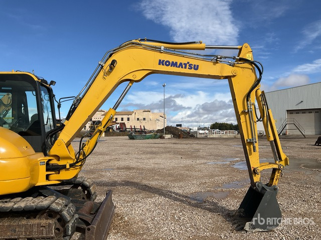 2012 Komatsu PC80MR-3 Mini Excavator: <6.6t - Mini excavator: picture 5 2012 Komatsu PC80MR-3 Mini Excavator: <6.6t - Mini excavator: picture 5