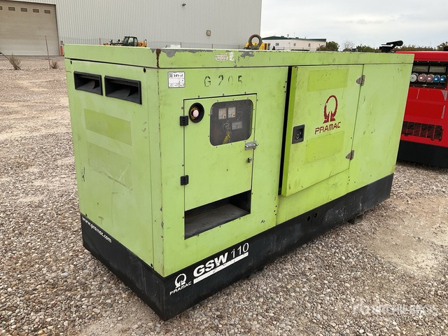 2014 Pramac GSW110 110 kVA Skid-Mounted Generator Set - Generator set: picture 1 2014 Pramac GSW110 110 kVA Skid-Mounted Generator Set - Generator set: picture 1