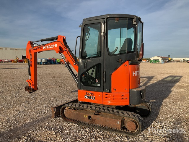2018 Hitachi ZX26U-5 Mini Excavator: <6.6t - Mini excavator: picture 4 2018 Hitachi ZX26U-5 Mini Excavator: <6.6t - Mini excavator: picture 4