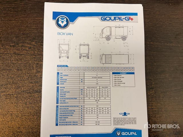 2018 Goupil G4M Electric Utility Vehicle - Municipal/ Special vehicle: picture 4 2018 Goupil G4M Electric Utility Vehicle - Municipal/ Special vehicle: picture 4