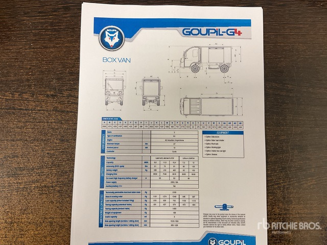 2019 Goupil G4M Electric Utility Vehicle - Municipal/ Special vehicle: picture 5 2019 Goupil G4M Electric Utility Vehicle - Municipal/ Special vehicle: picture 5