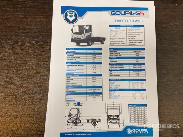 2020 Goupil G5E 4x2 Electric Utility Vehicle - Municipal/ Special vehicle: picture 5 2020 Goupil G5E 4x2 Electric Utility Vehicle - Municipal/ Special vehicle: picture 5