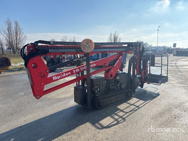 2018 Platform Basket Spider 18.9 Crawler Articulating Boom Lift - Articulated boom: picture 3 2018 Platform Basket Spider 18.9 Crawler Articulating Boom Lift - Articulated boom: picture 3