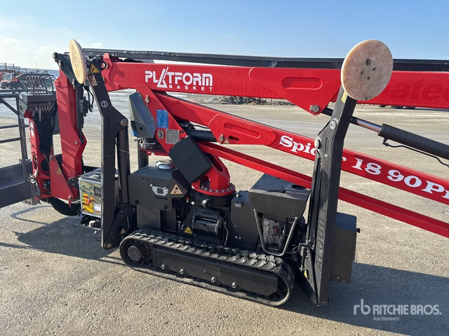 2018 Platform Basket Spider 18.9 Crawler Articulating Boom Lift - Articulated boom: picture 4 2018 Platform Basket Spider 18.9 Crawler Articulating Boom Lift - Articulated boom: picture 4