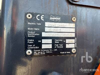 DOOSAN DL-250-5 - Wheel loader: picture 5 DOOSAN DL-250-5 - Wheel loader: picture 5