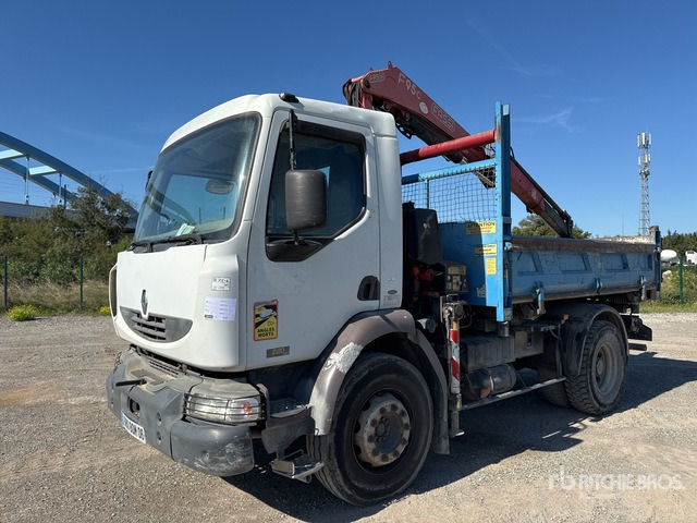 2006 Renault Midlum 220 DCI 2006 Fassi F95AC.22 4360 kg Art ... Dump Truck with Crane - Tipper, Crane truck: picture 1 2006 Renault Midlum 220 DCI 2006 Fassi F95AC.22 4360 kg Art ... Dump Truck with Crane - Tipper, Crane truck: picture 1
