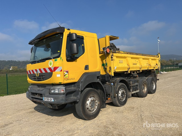 2008 Renault Kerax 450.32 8x4 Crew Cab Camion Benne 8x4 Tri/A Dump Truck - Tipper: picture 1 2008 Renault Kerax 450.32 8x4 Crew Cab Camion Benne 8x4 Tri/A Dump Truck - Tipper: picture 1