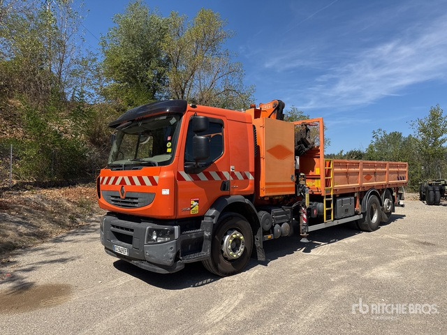2012 Renault Premium 380DXi Fassi F155A.0.23 6000 kg Articu ... Flatbed Truck with Crane - Dropside/ Flatbed truck, Crane truck: picture 1 2012 Renault Premium 380DXi Fassi F155A.0.23 6000 kg Articu ... Flatbed Truck with Crane - Dropside/ Flatbed truck, Crane truck: picture 1