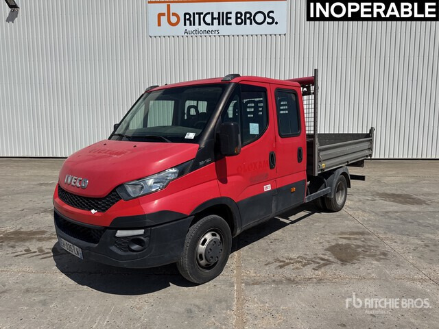 2016 Iveco 35-130 Camion Benne (Inoperable) Dump Truck: Light Duty - Tipper van, Combi van: picture 1 2016 Iveco 35-130 Camion Benne (Inoperable) Dump Truck: Light Duty - Tipper van, Combi van: picture 1