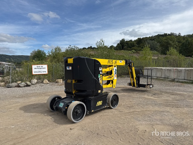 2017 Airo A15JE 2WD Electric Nacelle Articulee ... Articulating Boom Lift - Articulated boom: picture 1 2017 Airo A15JE 2WD Electric Nacelle Articulee ... Articulating Boom Lift - Articulated boom: picture 1
