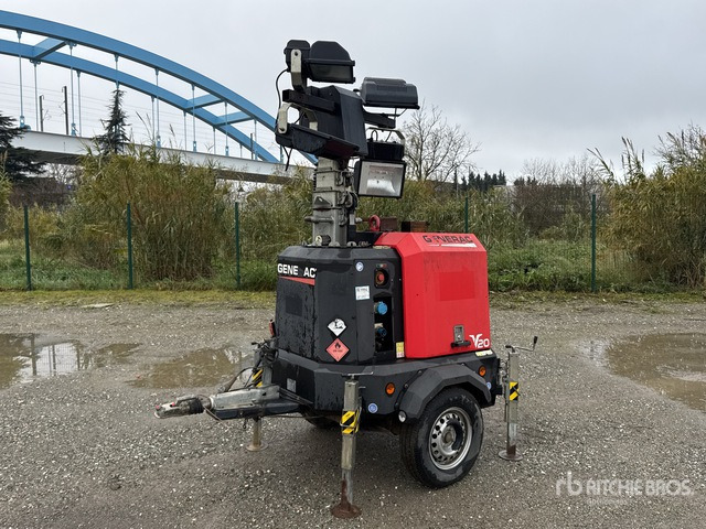 2017 Generac V20 Mat D 'Eclairage (Inoperable) Light Tower - Lighting tower: picture 1 2017 Generac V20 Mat D 'Eclairage (Inoperable) Light Tower - Lighting tower: picture 1