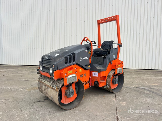 2019 Hamm HD12VV Compacteur Vibrant Tandem Double Drum Roller - Road roller: picture 2 2019 Hamm HD12VV Compacteur Vibrant Tandem Double Drum Roller - Road roller: picture 2
