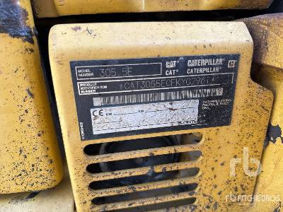 CAT 305.5E CR Mini-Pelle - Mini excavator: picture 5 CAT 305.5E CR Mini-Pelle - Mini excavator: picture 5
