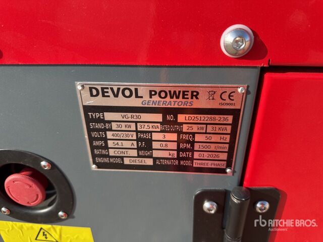 Devol VG-R30 Generator Set - Generator set: picture 5 Devol VG-R30 Generator Set - Generator set: picture 5