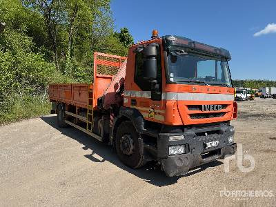 IVECO STRALIS 310 2009 Fassi F130A21 on 4x2 Camio ... - Hook lift truck: picture 4 IVECO STRALIS 310 2009 Fassi F130A21 on 4x2 Camio ... - Hook lift truck: picture 4