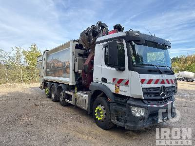 MERCEDES BENZ ANTOS 3240 8x2 Twin-Steer Rear Loader Cami ... - Garbage truck: picture 4 MERCEDES BENZ ANTOS 3240 8x2 Twin-Steer Rear Loader Cami ... - Garbage truck: picture 4