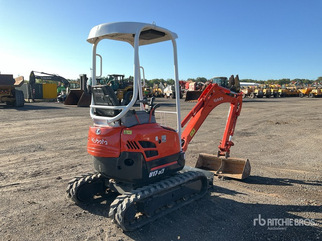 2010 Kubota U17-3 Mini Excavator: <6.6t - Mini excavator: picture 4 2010 Kubota U17-3 Mini Excavator: <6.6t - Mini excavator: picture 4