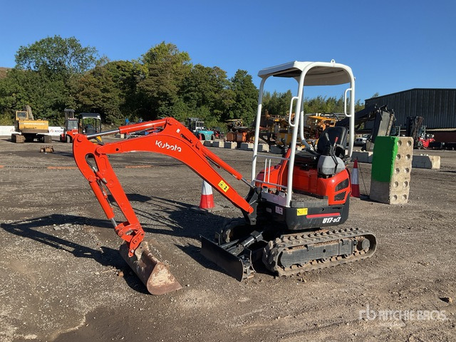 2010 Kubota U17-3 Mini Excavator: <6.6t - Mini excavator: picture 1 2010 Kubota U17-3 Mini Excavator: <6.6t - Mini excavator: picture 1