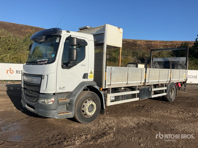 2017 DAF LF260 4x2 Flatbed Truck - Dropside/ Flatbed truck: picture 1 2017 DAF LF260 4x2 Flatbed Truck - Dropside/ Flatbed truck: picture 1