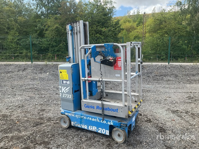 2018 Genie GR20 Articulating Boom Lift - Articulated boom: picture 4 2018 Genie GR20 Articulating Boom Lift - Articulated boom: picture 4