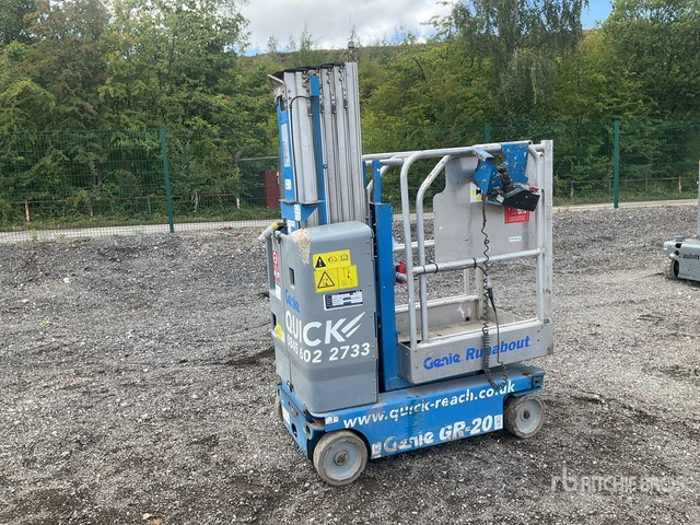 Articulated boom 2018 Genie GR20 Articulating Boom Lift: picture 1