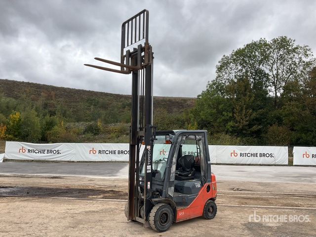 2018 Toyota 02-8FGF15 2018 Toyota 8FG15 Forklift Forklift - LPG forklift: picture 1 2018 Toyota 02-8FGF15 2018 Toyota 8FG15 Forklift Forklift - LPG forklift: picture 1