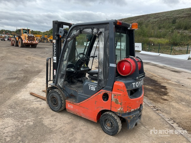 2018 Toyota 02-8FGF15 2018 Toyota 8FG15 Forklift Forklift - LPG forklift: picture 4 2018 Toyota 02-8FGF15 2018 Toyota 8FG15 Forklift Forklift - LPG forklift: picture 4