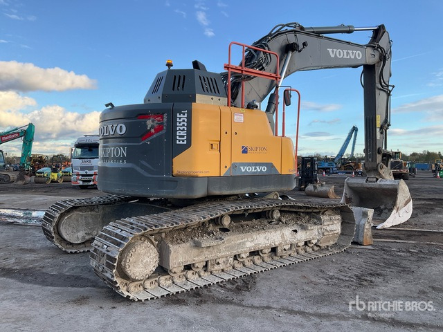 2018 Volvo ECR355EL Tracked Excavator - Crawler excavator: picture 4 2018 Volvo ECR355EL Tracked Excavator - Crawler excavator: picture 4