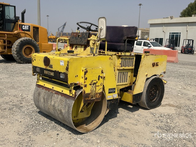 1987 Bomag BW121AC-1 4 Wheel Combination Roller - Combination roller: picture 1 1987 Bomag BW121AC-1 4 Wheel Combination Roller - Combination roller: picture 1