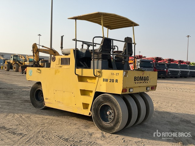 1999 Bomag BW20R 8 Wheel Pneumatic Roller - Pneumatic roller: picture 4 1999 Bomag BW20R 8 Wheel Pneumatic Roller - Pneumatic roller: picture 4
