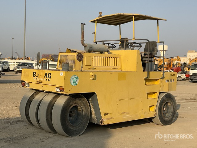 1999 Bomag BW20R 8 Wheel Pneumatic Roller - Pneumatic roller: picture 1 1999 Bomag BW20R 8 Wheel Pneumatic Roller - Pneumatic roller: picture 1