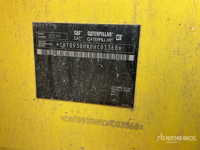 2012 Cat 930H - Wheel loader: picture 3 2012 Cat 930H - Wheel loader: picture 3