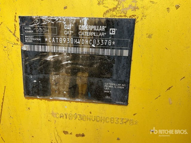 2012 Cat 930H - Wheel loader: picture 2 2012 Cat 930H - Wheel loader: picture 2