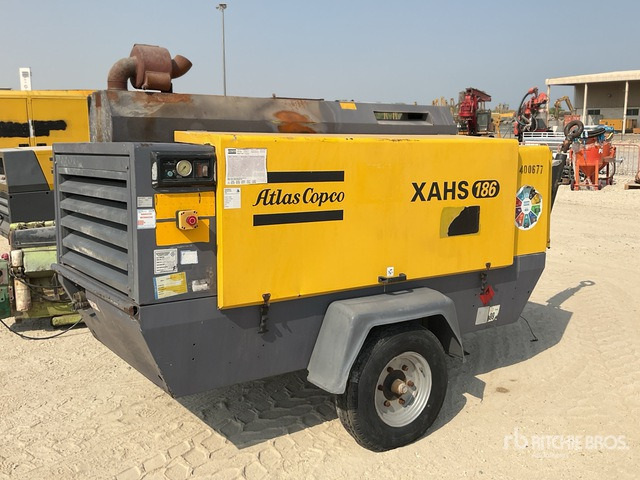 2017 Atlas Copco XAHS186 Mobile Air Compressor - Air compressor: picture 3 2017 Atlas Copco XAHS186 Mobile Air Compressor - Air compressor: picture 3