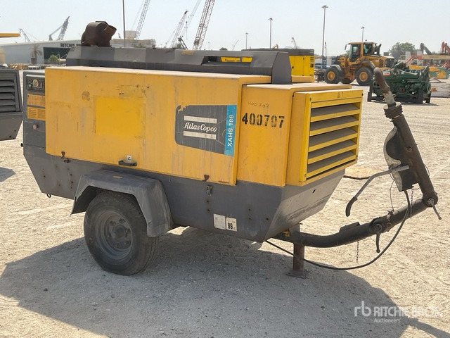 2018 Atlas Copco XAHS186 Mobile (Inoperable) Air Compressor - Air compressor: picture 2 2018 Atlas Copco XAHS186 Mobile (Inoperable) Air Compressor - Air compressor: picture 2