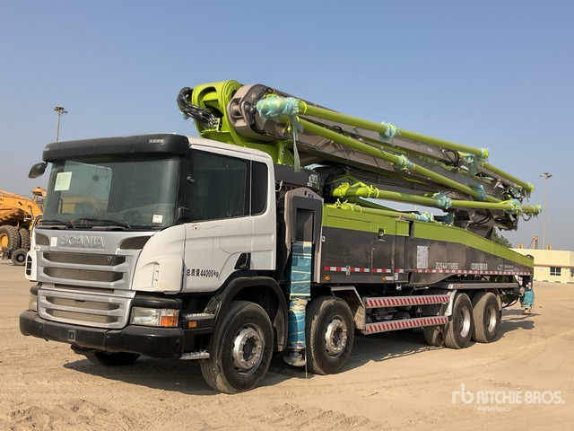 2019 Scania P420 2019 Zoomlion ZLJ5441THBSE 56 m ... Concrete Pump Truck - Concrete pump truck: picture 2 2019 Scania P420 2019 Zoomlion ZLJ5441THBSE 56 m ... Concrete Pump Truck - Concrete pump truck: picture 2
