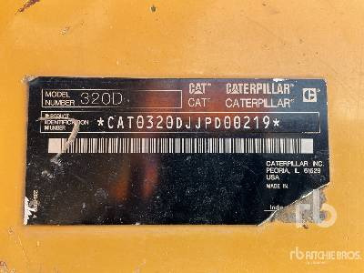 CAT 320 D - Crawler excavator: picture 1 CAT 320 D - Crawler excavator: picture 1