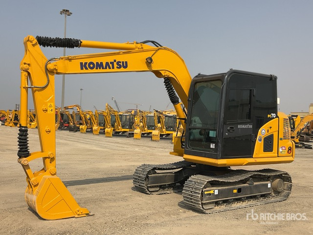 Komatsu PC70-8 - Mini excavator: picture 2 Komatsu PC70-8 - Mini excavator: picture 2
