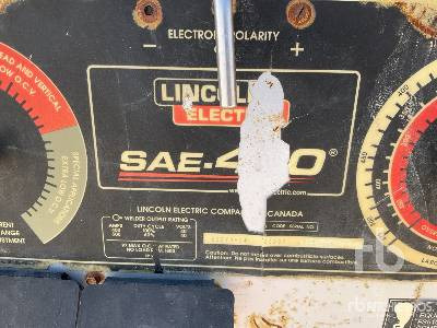 LINCOLN SAE-400 Mobile - Welding equipment: picture 5 LINCOLN SAE-400 Mobile - Welding equipment: picture 5